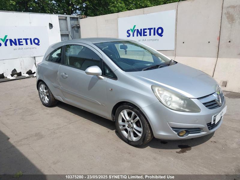 2007 VAUXHALL CORSA SXI A/C 16V 1364cc PETROL MANUAL 5 Speed 3 DOOR HATCHBACK