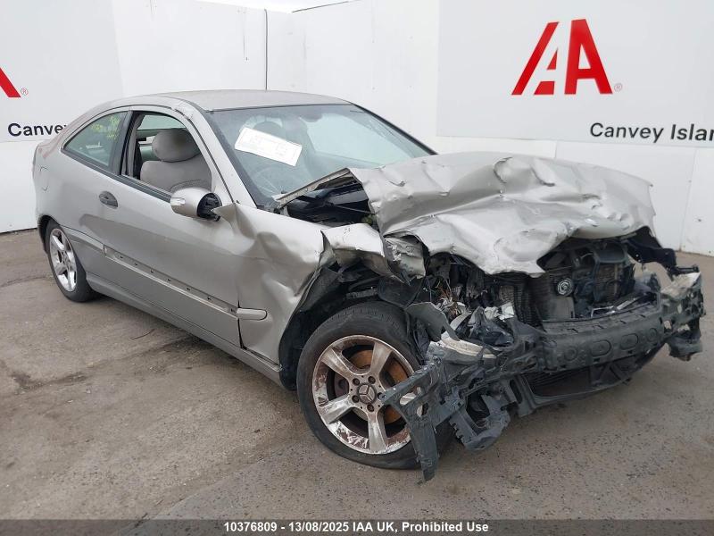 2004 MERCEDES C-CLASS C180 KOMPRESSOR SE SPORTS 1796cc SUPER PETROL AUTOMATIC 3 DOOR COUPE
