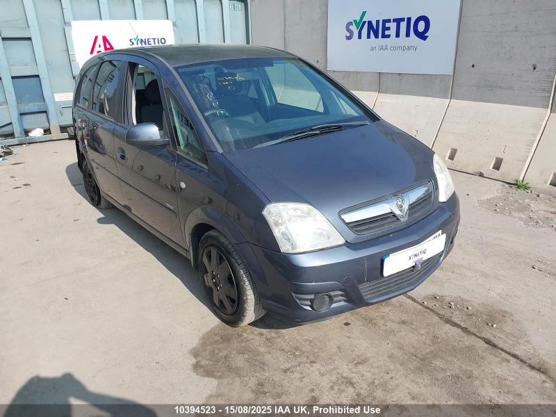 2008 VAUXHALL MERIVA CLUB 16V 1598cc PETROL SEMI AUTO 5 Speed 5 DOOR MPV