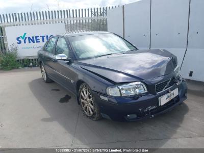 Image of 2005 VOLVO S80 LUXURY SE T 2521cc TURBO PETROL AUTOMATIC 4 DOOR SALOON