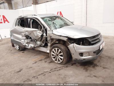 Image of 2015 VOLKSWAGEN TIGUAN MATCH TDI BLUEMOTION TECHNOLOG 1968cc TURBO DIESEL MANUAL 6 Speed 5 DOOR ESTATE