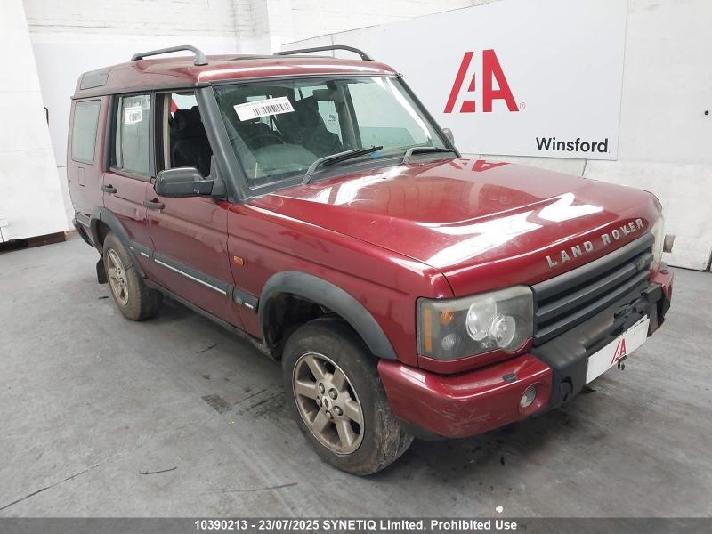 2003 LAND ROVER DISCOVERY TD5 GS 5STR 2495cc TURBO DIESEL MANUAL 5 DOOR ESTATE