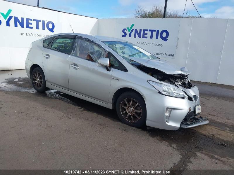 2012 TOYOTA PRIUS IMPORT VVT-I T4 1797cc PETROL/ELECTRIC CVT 5 DOOR HATCHBACK