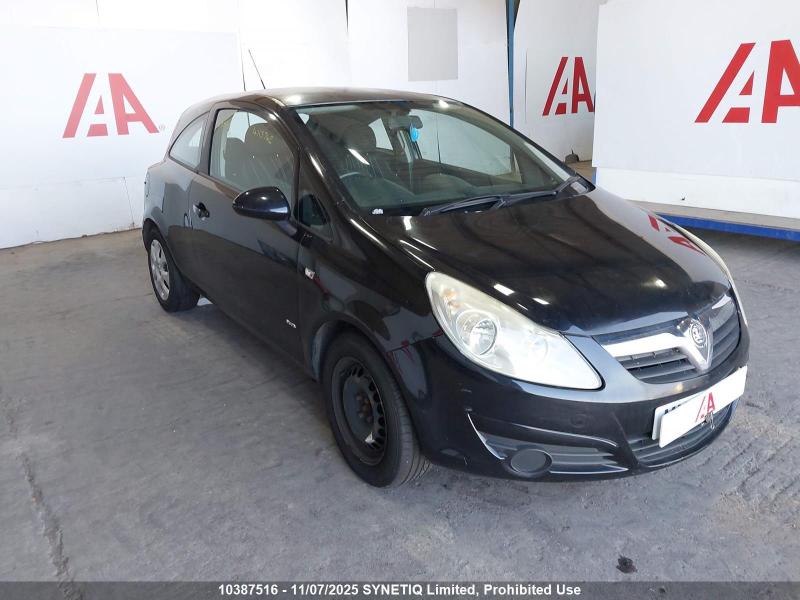 2009 VAUXHALL CORSA CLUB A/C CDTI ECOFLEX 1248cc TURBO DIESEL MANUAL 5 Speed 3 DOOR HATCHBACK