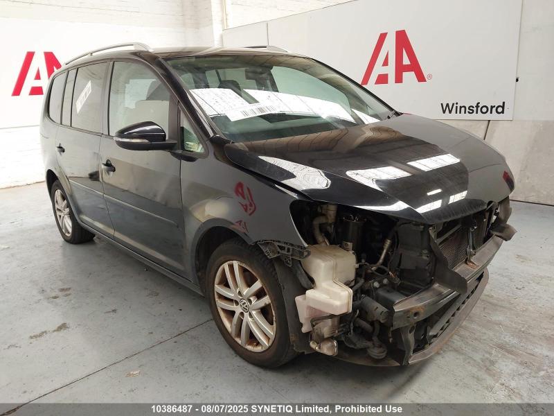 2012 VOLKSWAGEN TOURAN SE TDI DSG 1598cc TURBO DIESEL SEMI AUTO 5 DOOR MPV