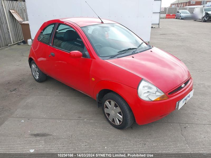 2007 FORD KA STYLE CLIMATE CLOTH 1299cc PETROL MANUAL 5 Speed 3 DOOR HATCHBACK