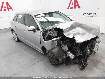 Image of 2016 AUDI A3 TFSI SPORT NAV 1395cc TURBO PETROL SEMI AUTO 7 Speed 5 DOOR HATCHBACK