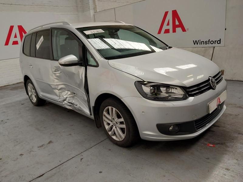 2014 VOLKSWAGEN TOURAN SE TDI BLUEMOTION TECHNOLOGY D 1968cc TURBO DIESEL SEMI AUTO 5 DOOR MPV