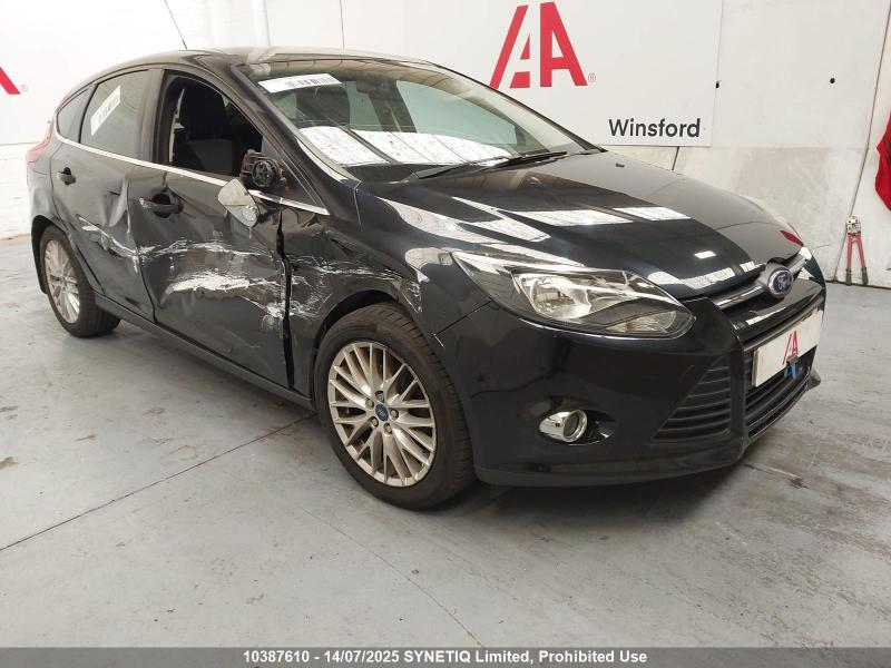 2012 FORD FOCUS ZETEC 999cc TURBO PETROL MANUAL 5 Speed 5 DOOR HATCHBACK