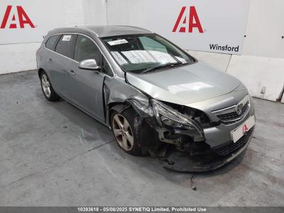 Image of 2012 VAUXHALL ASTRA SRI 1598cc PETROL MANUAL 5 Speed 5 DOOR ESTATE
