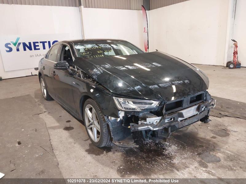 2017 AUDI A4 TFSI S LINE 1395cc TURBO PETROL MANUAL 6 Speed 4 DOOR SALOON