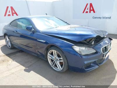 Image of 2012 BMW 6 SERIES 640D M SPORT 2993cc TURBO DIESEL AUTOMATIC 2 DOOR COUPE