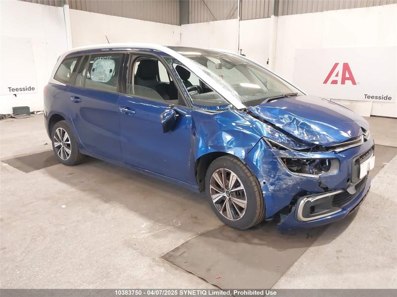 2017 CITROEN C4 PICASSO GRAND BLUEHDI FEEL S/S EAT6 1560cc TURBO DIESEL AUTOMATIC 6 Speed 5 DOOR MPV