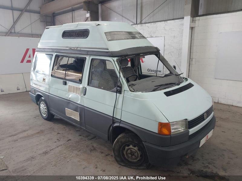 1993 VOLKSWAGEN TRANSPORTER CARAVAN CC SWB 62P 1968cc PETROL MANUAL MOTORHOME