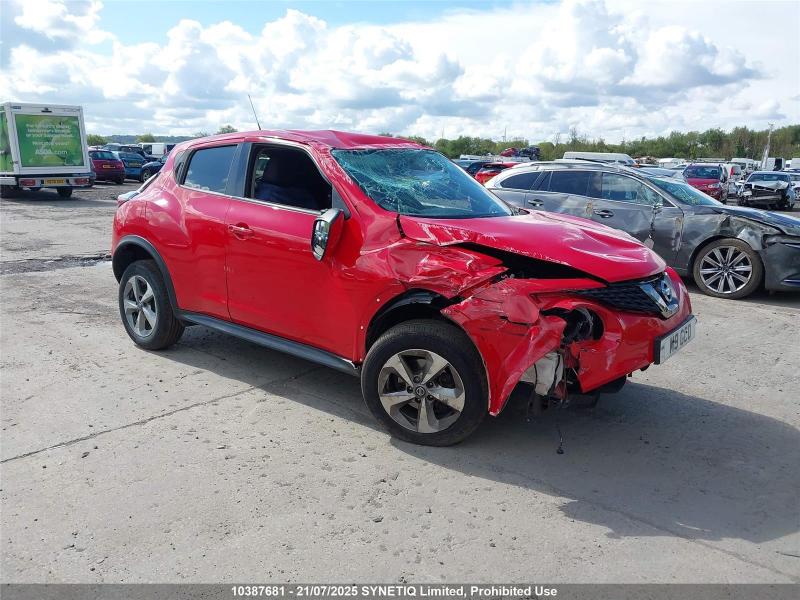 2019 NISSAN JUKE ACENTA 1598cc PETROL MANUAL 5 DOOR HATCHBACK