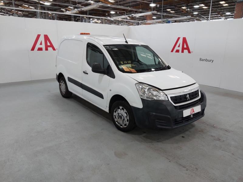 2016 PEUGEOT PARTNER HDI PROFESSIONAL 625 1560cc TURBO DIESEL MANUAL 4 DOOR PANEL VAN