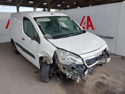 Image of 2016 PEUGEOT PARTNER HDI S L1 850 1560cc TURBO DIESEL MANUAL 5 Speed PANEL VAN