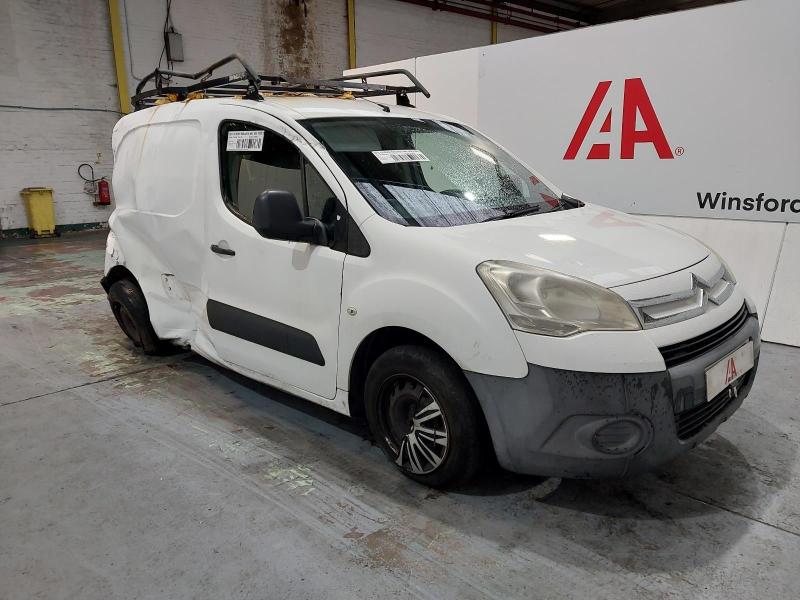 2011 CITROEN BERLINGO 625 ENTERPRISE L1 HDI 1560cc TURBO DIESEL MANUAL 5 Speed PANEL VAN