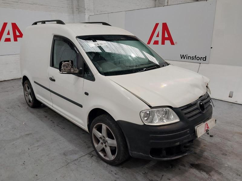2007 VOLKSWAGEN CADDY C20 SDI 1968cc TURBO DIESEL MANUAL 5 DOOR PANEL VAN