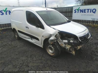 Image of 2016 PEUGEOT PARTNER HDI S L1 850 1560cc TURBO DIESEL MANUAL 5 Speed PANEL VAN