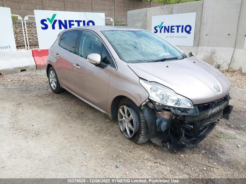 2013 PEUGEOT 208 E-HDIURE 1398cc TURBO DIESEL SEMI AUTO 5 DOOR HATCHBACK