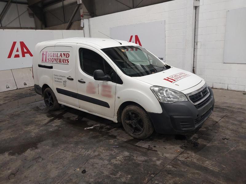 2016 PEUGEOT PARTNER BLUE HDI S L2 1560cc TURBO DIESEL MANUAL 5 Speed PANEL VAN