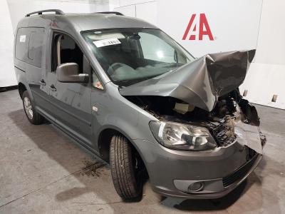Image of 2012 VOLKSWAGEN CADDY C20 LIFE TDI 1598cc TURBO DIESEL SEMI AUTO 7 Speed 5 DOOR MPV