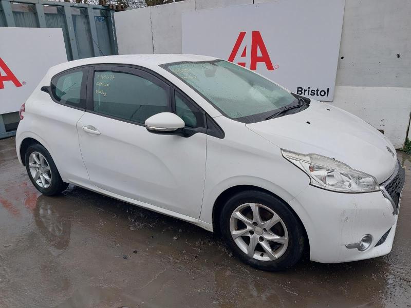 2013 PEUGEOT 208 HDI ACTIVE 1398cc TURBO DIESEL MANUAL 3 DOOR HATCHBACK