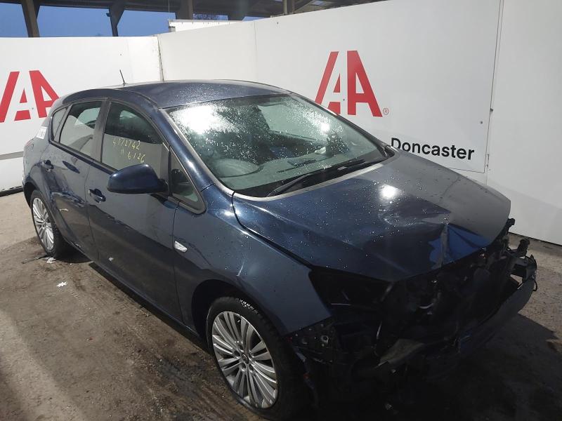 2011 VAUXHALL ASTRA EXCITE 1598cc PETROL MANUAL 5 Speed 5 DOOR HATCHBACK