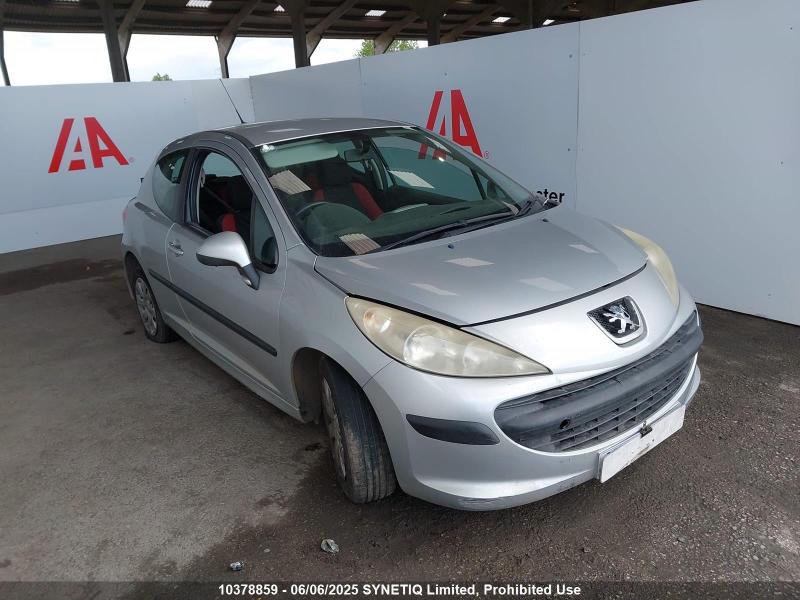 2007 PEUGEOT 207 S 1360cc PETROL MANUAL 5 Speed 3 DOOR HATCHBACK