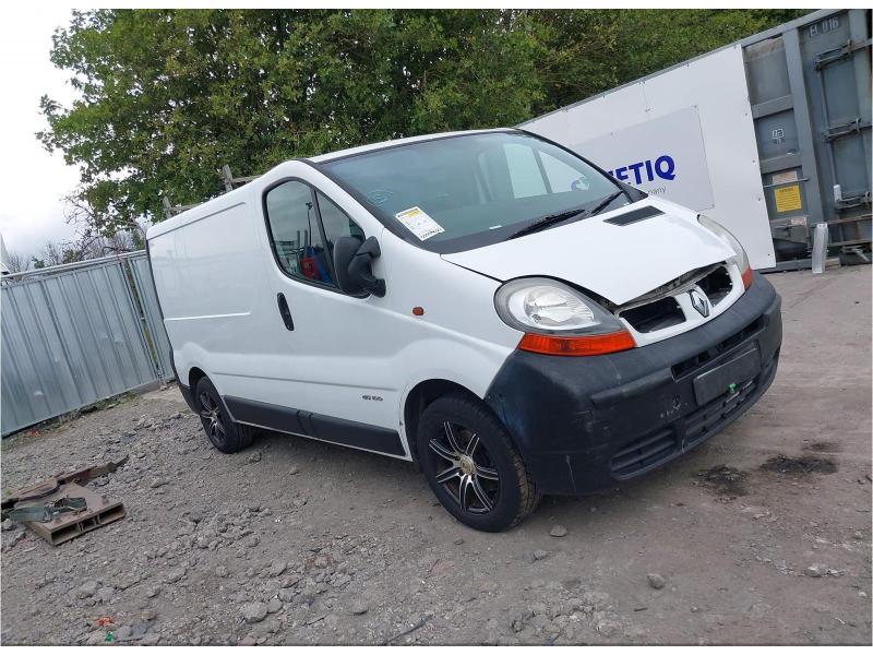 2006 RENAULT TRAFIC SL27DCI SWB 1870cc TURBO DIESEL MANUAL 6 Speed 4 DOOR PANEL VAN