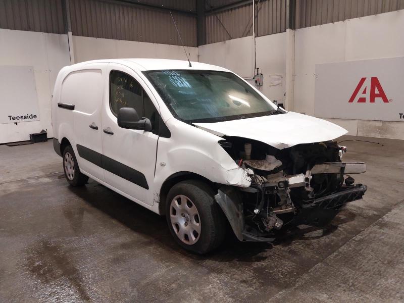 2014 PEUGEOT PARTNER HDI CRC 1560cc TURBO DIESEL MANUAL 5 Speed PANEL VAN