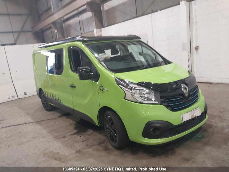 2015 RENAULT TRAFIC LL29 SPORT ENERGY DCI S/R P/V 1598cc TURBO DIESEL MANUAL PANEL VAN