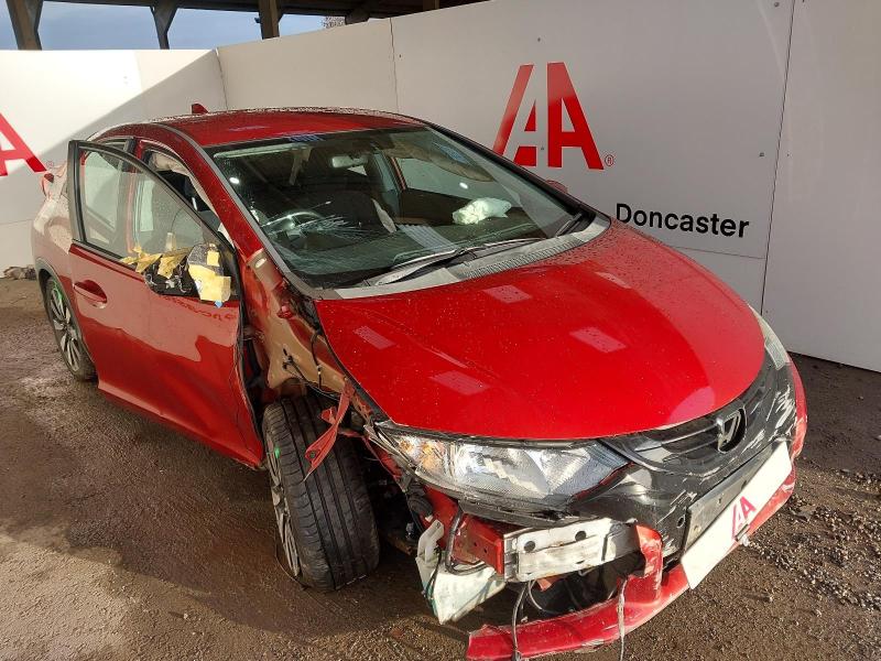 2014 HONDA CIVIC I-VTEC SE PLUS 1798cc PETROL AUTOMATIC 5 Speed 5 DOOR HATCHBACK