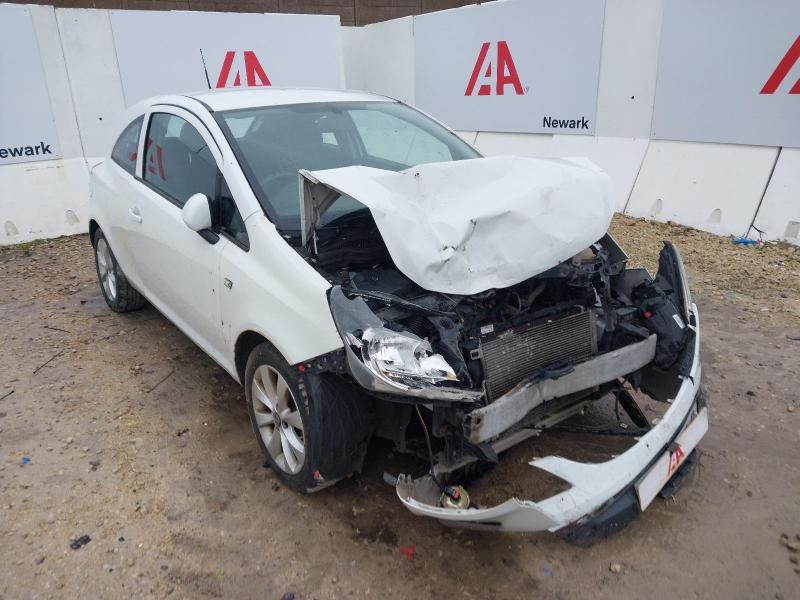 2012 VAUXHALL CORSA ACTIVE AC 1229cc PETROL MANUAL 3 DOOR HATCHBACK