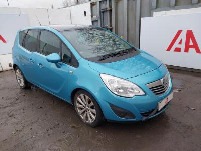 2012 VAUXHALL MERIVA SE CDTI 1686cc TURBO DIESEL MANUAL 6 Speed 5 DOOR MPV