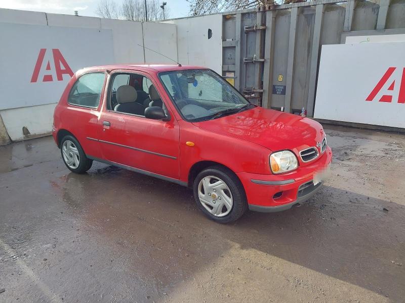 2001 NISSAN MICRA S 998cc PETROL MANUAL 5 Speed 3 DOOR HATCHBACK