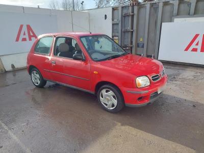 2001 NISSAN MICRA S 998cc PETROL MANUAL 5 Speed 3 DOOR HATCHBACK