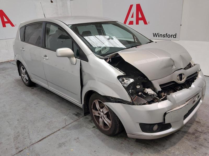 2008 TOYOTA COROLLA VERSO SR D-4D 2231cc TURBO DIESEL MANUAL 6 Speed 5 DOOR MPV