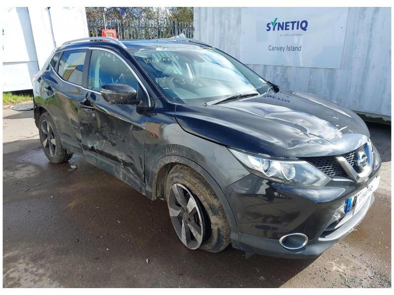 2016 NISSAN QASHQAI DCI N-TEC PLUS 1461cc TURBO DIESEL MANUAL 6 Speed 5 DOOR HATCHBACK