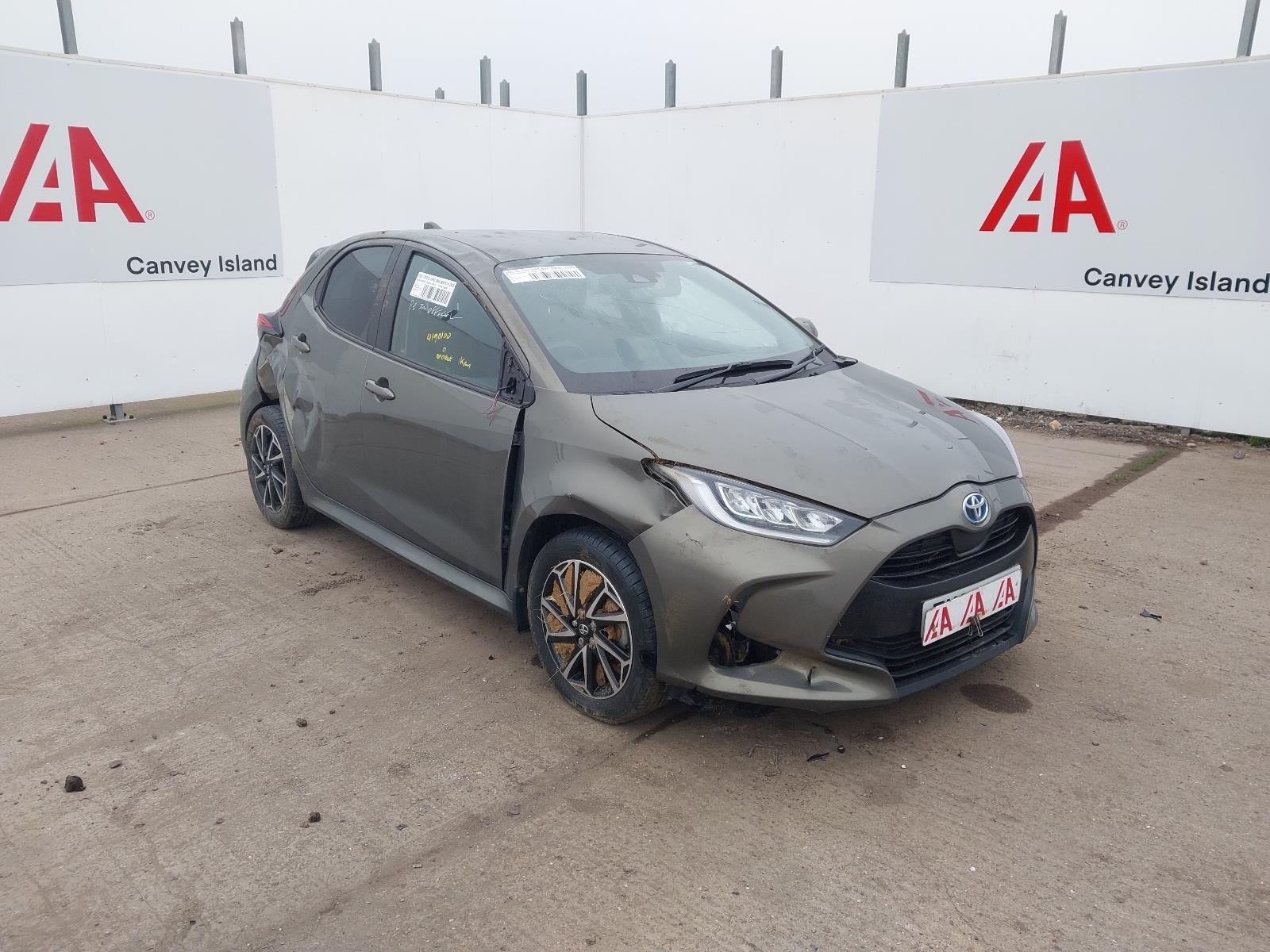 2022 TOYOTA YARIS DESIGN 1490cc PETROL/ELECTRIC CVT 5 DOOR HATCHBACK