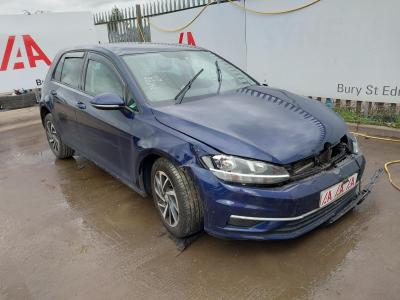 Image of 2019 VOLKSWAGEN GOLF MATCH TDI 1598cc TURBO DIESEL MANUAL 6 Speed 5 DOOR HATCHBACK