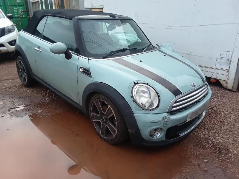 2012 MINI CONVERTIBLE COOPER D 1598cc TURBO DIESEL MANUAL 6 Speed 2 DOOR CONVERTIBLE