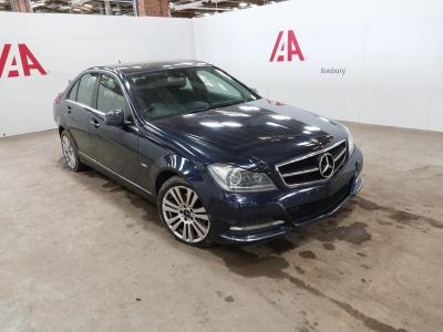 2011 MERCEDES C-CLASS C220 CDI BLUEEFFICIENCY ELEGAN 2143cc TURBO DIESEL AUTOMATIC 4 DOOR SALOON