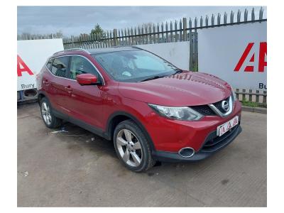 2017 NISSAN QASHQAI N-CONNECTA DCI 1461cc TURBO DIESEL MANUAL 6 Speed 5 DOOR HATCHBACK