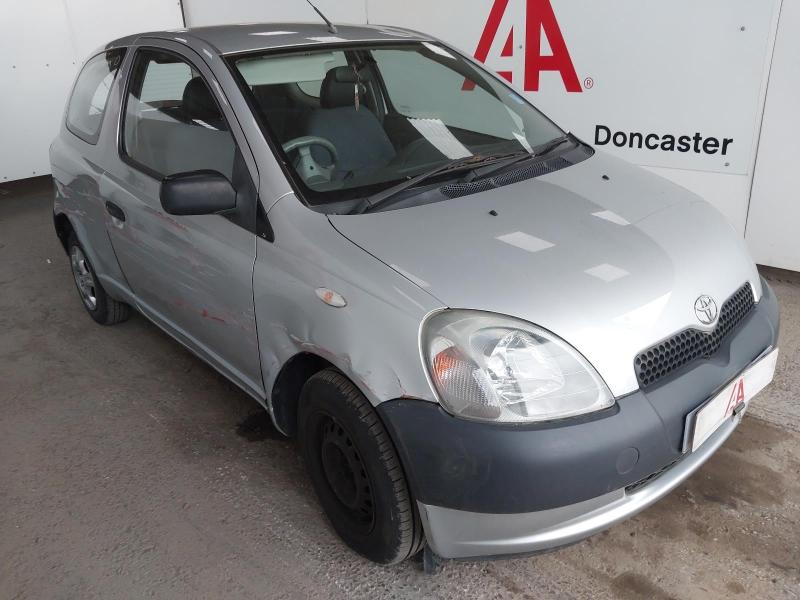 2002 TOYOTA YARIS S D-4D 1363cc TURBO DIESEL MANUAL 5 Speed 3 DOOR HATCHBACK