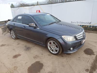 2008 MERCEDES C-CLASS C220 CDI SPORT 2148cc TURBO DIESEL AUTOMATIC 4 DOOR SALOON