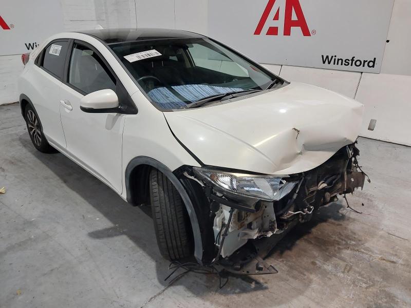 2014 HONDA CIVIC I-DTEC SR 1597cc TURBO DIESEL MANUAL 6 Speed 5 DOOR HATCHBACK