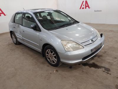 2003 HONDA CIVIC SE EXECUTIVE 1590cc PETROL MANUAL 5 Speed 5 DOOR HATCHBACK