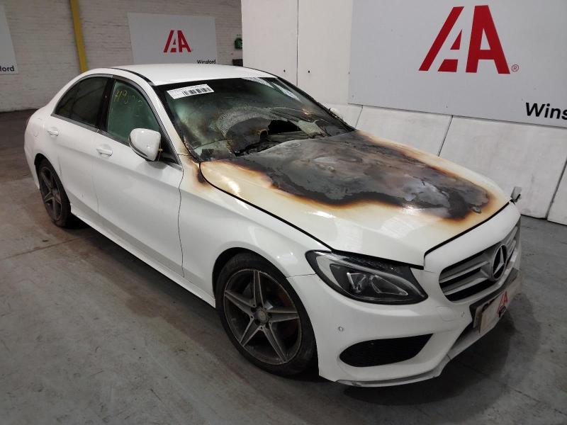 2016 MERCEDES C-CLASS C200 D AMG LINE 1598cc TURBO DIESEL AUTOMATIC 4 DOOR SALOON